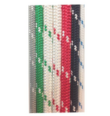 Line ULS Yacht Braid 7/16" White With Green Fleck