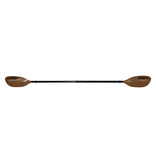 Werner Paddles (Closeout) Paddle Tybee Fiberglass 2-Piece Straight Standard Shaft 240 Brown