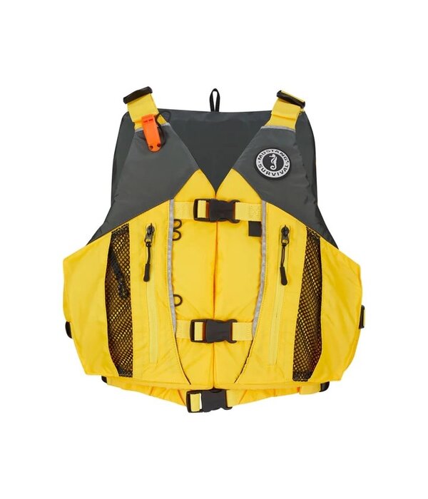Mustang Survival PFD Solaris Foam Vest Yellow/Grey X-Small/Small