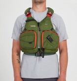 NRS Watersports 2025 Chinook Fishing PFD Forest X-Small/Medium