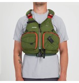 NRS Watersports 2025 Chinook Fishing PFD Forest X-Small/Medium