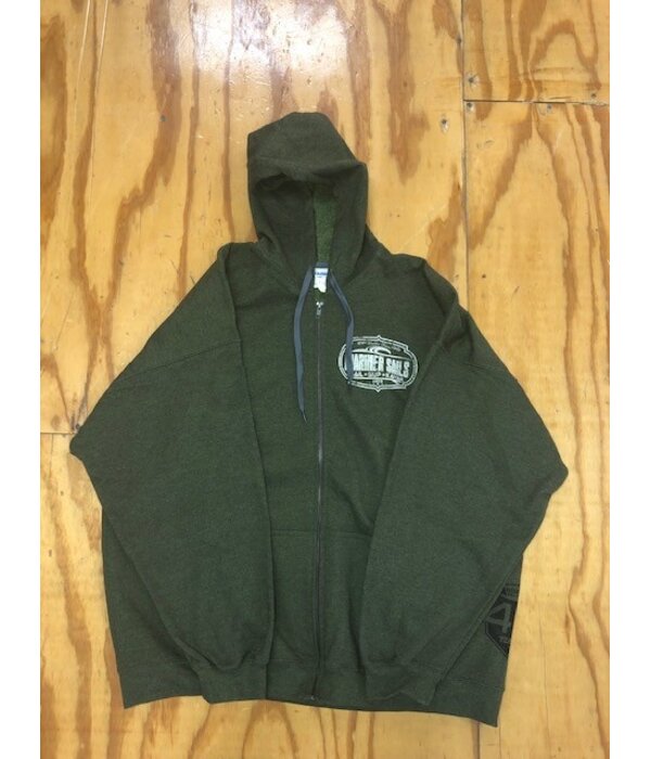 Mariner Sails (Closeout) Zip-Up Hoodie Antique XXX-Large