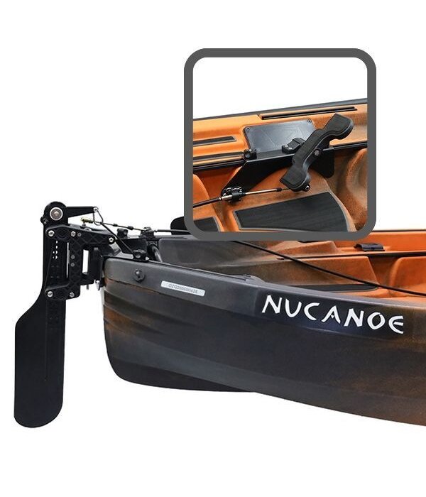 NuCanoe QuickConnect Rudder System Foot Steer Unlimited 10