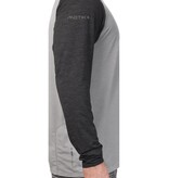 Anetik Remix Raglan Tech Long Sleeve Alloy/Charcoal XX-Large