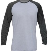 Anetik Remix Raglan Tech Long Sleeve Alloy/Charcoal XX-Large