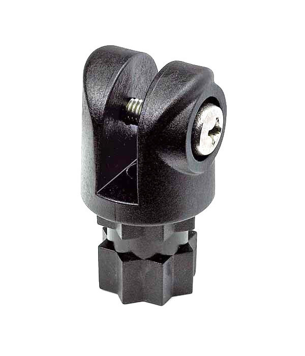Railblaza Starport Clevis/Bimini Support (Pack Of 2) Black