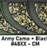 NuCanoe Unlimited Completion Decking Kit Black (Army Camo On Black)