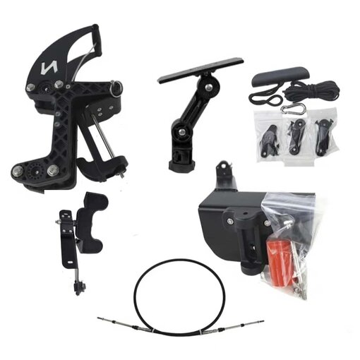NuCanoe QuickConnect Foot Steering Mounting And Control Kit Frontier 12 (Closeout)
