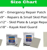 Gator Guards Gator Patch Kayak Keel Protector & Repair 6" x 9"