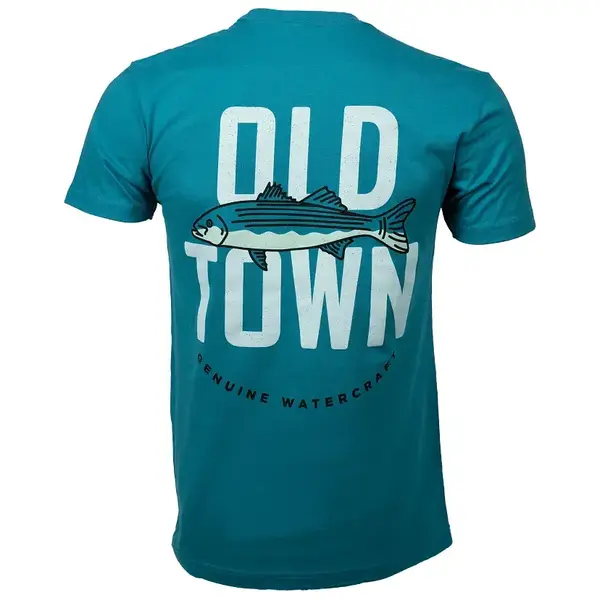 (Closeout) "Old Town" Sportsman Striper T-Shirt  X-Small