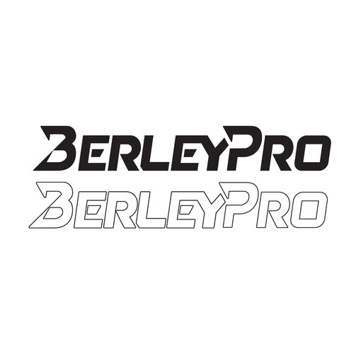 BerleyPro (Closeout) "BerleyPro" Decal 14" White