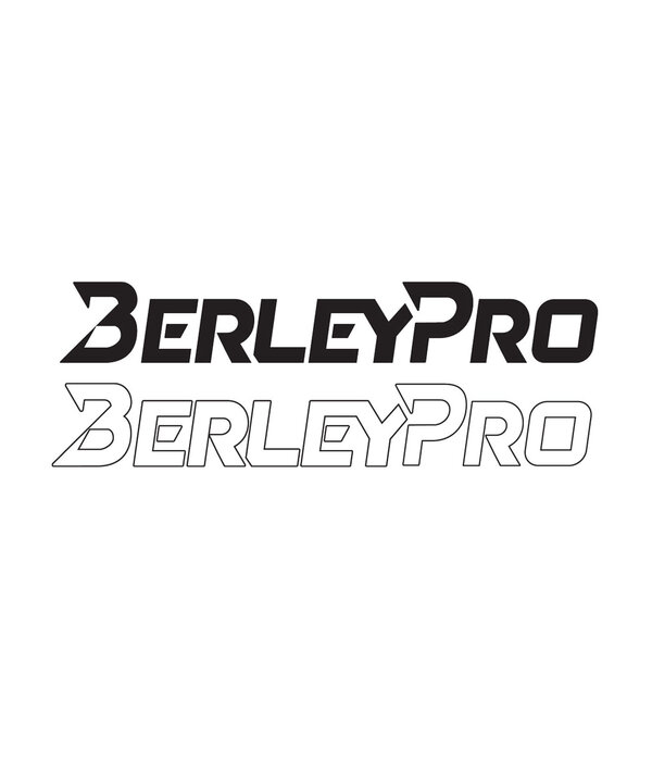 BerleyPro (Closeout) "BerleyPro" Decal 14" White