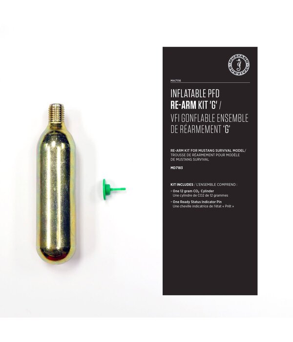 Mustang Survival PFD Re-Arm Kits For inflatable   12g