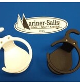 Mariner Sails Drink Holder For 1" Tube Black Koozie