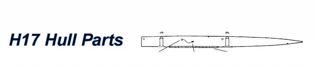 Hobie 17 Hull Parts