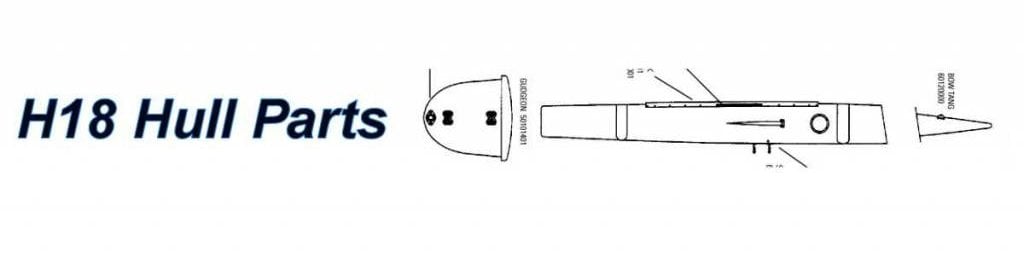 Hobie 18 Hull Parts