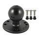 2.5" Round Base AMPs Hole Pattern 1.5" Ball Garmin Fishfinders