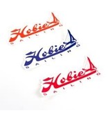 Hobie Decal "Hobie Sailing" Blue/Red/Orange 12"