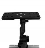 YakAttack Rectangular Fish Finder Mount With Track Mounted LockNLoad Mounting System