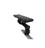 YakAttack Rectangular Fish Finder Mount With Track Mounted LockNLoad Mounting System