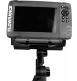 YakAttack Rectangular Fish Finder Mount With Track Mounted LockNLoad Mounting System