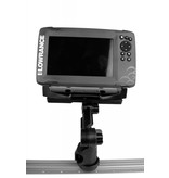 YakAttack Rectangular Fish Finder Mount With Track Mounted LockNLoad Mounting System