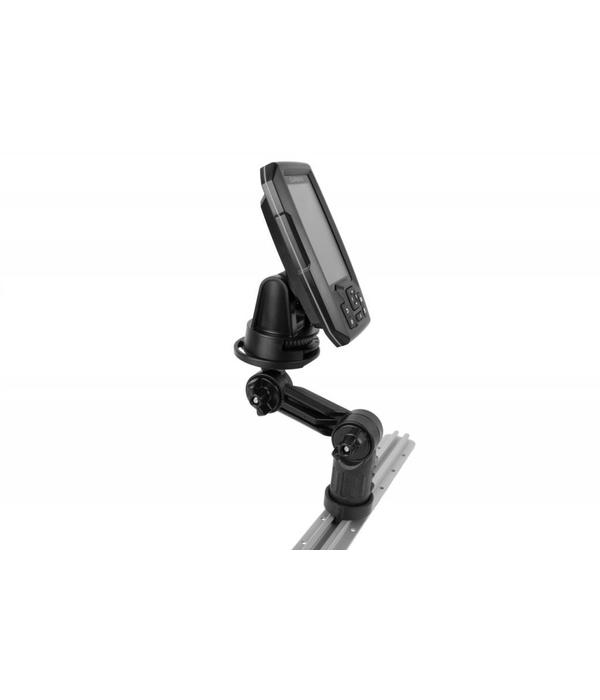 YakAttack Round Base Fish Finder Mount With Track Mounted LockNLoad Mounting System