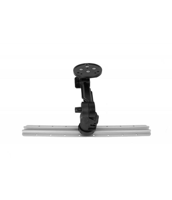 YakAttack Round Base Fish Finder Mount With Track Mounted LockNLoad Mounting System