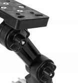 YakAttack Humminbird Helix Fish Finder Mount With Track Mounted LockNLoad Mounting System