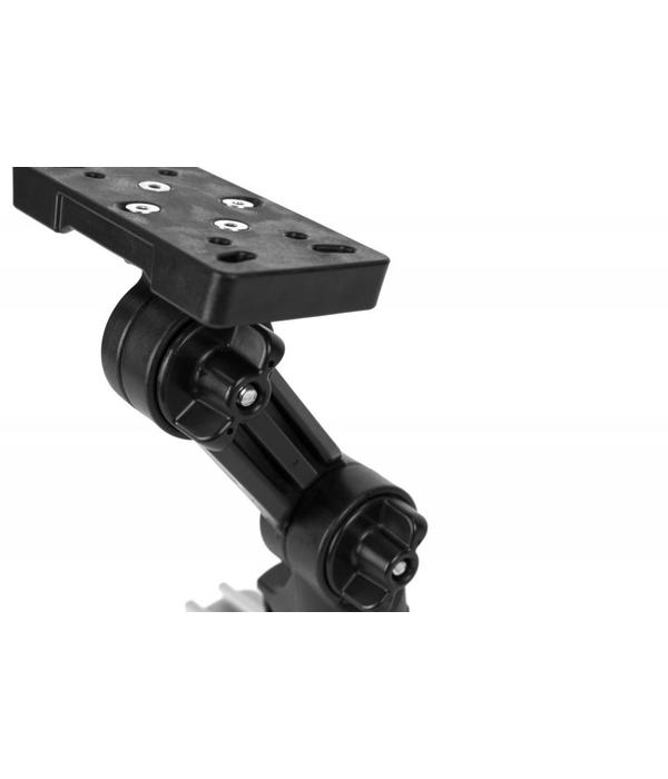 YakAttack Humminbird Helix Fish Finder Mount With Track Mounted LockNLoad Mounting System