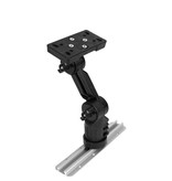 YakAttack Humminbird Helix Fish Finder Mount With Track Mounted LockNLoad Mounting System