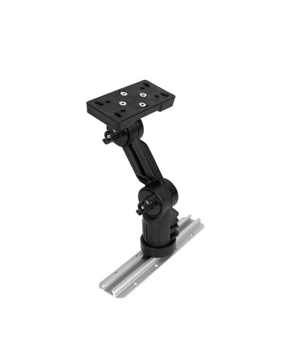 YakAttack Humminbird Helix Fish Finder Mount With Track Mounted LockNLoad Mounting System