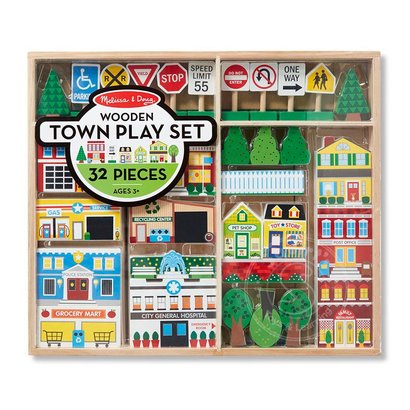 doug melissa wooden town play