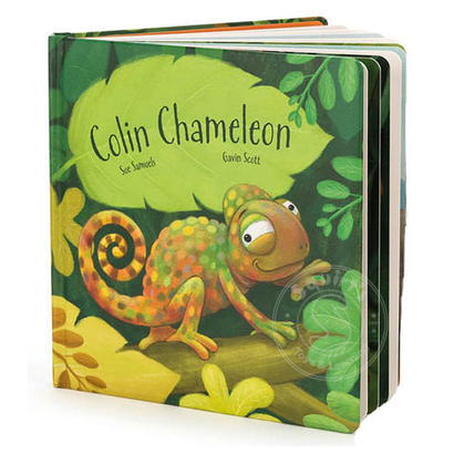 Jellycat Jellycat Colin Chameleon Book