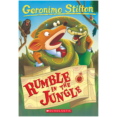 Scholastic Geronimo Stilton #53: Rumble in the Jungle