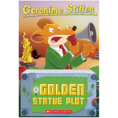 Scholastic Geronimo Stilton #55: The Golden Statue Plot