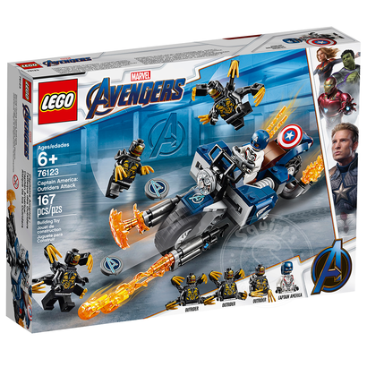 LEGO® LEGO® Super Heroes Avengers Captain America: Outriders Attack