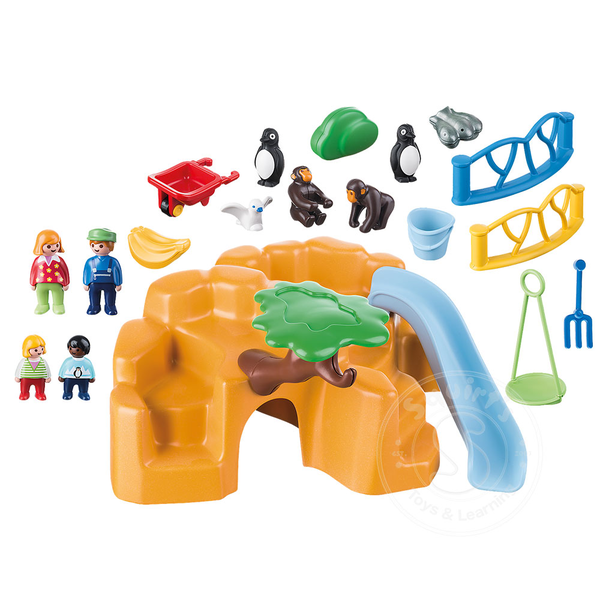 playmobil 123 zoo set