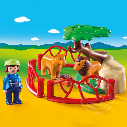 Playmobil Playmobil 123 Lion Enclosure