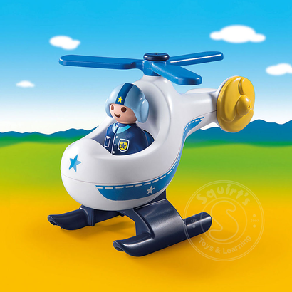 Playmobil Playmobil 123 Police Helicopter