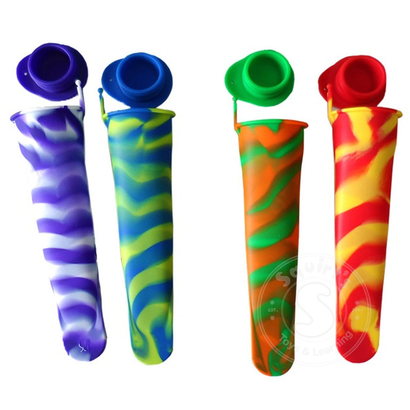 GreenPaxx Slim Snack Reusable Snack Packs 4-pack Crazy Stripes