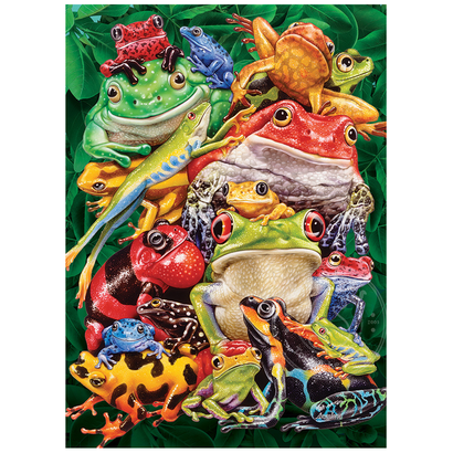 Cobble Hill Puzzles Cobble Hill Frog Business Puzzle 1000pcs