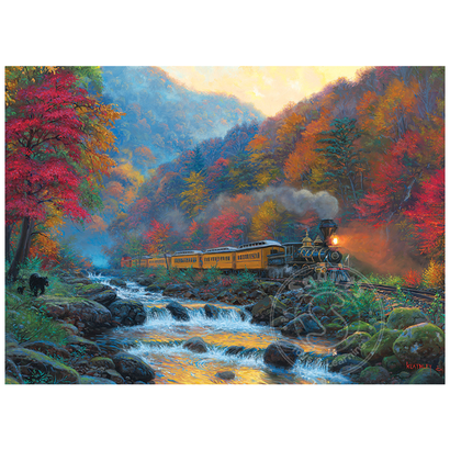 Cobble Hill Puzzles Cobble Hill Smoky Train Puzzle 1000pcs