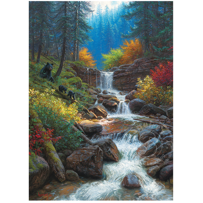 Cobble Hill Puzzles Cobble Hill Mountain Cascade Puzzle 1000pcs