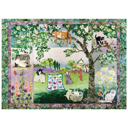 Cobble Hill Puzzles Cobble Hill Wind in the Whiskers Puzzle 1000pcs