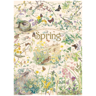 Cobble Hill Puzzles Cobble Hill Country Diary Spring Puzzle 1000pcs
