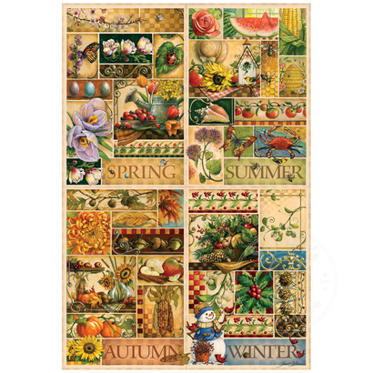 Cobble Hill Puzzles Cobble Hill The Four Seasons Puzzle 2000pcs