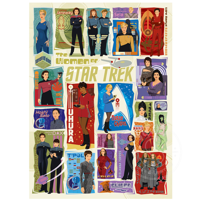Cobble Hill Puzzles Cobble Hill Star Trek: The Women of Star Trek Puzzle 1000pcs