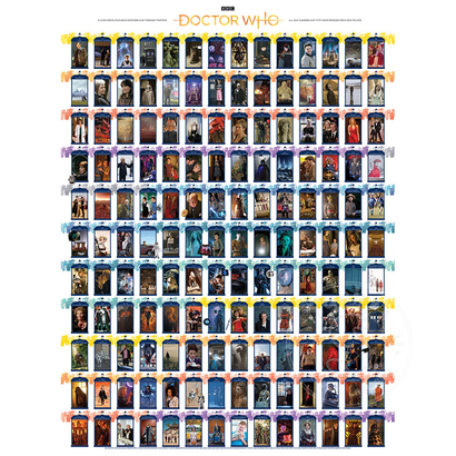 Cobble Hill Puzzles Cobble Hill Doctor Who: Episode Guide Puzzle 1000pcs