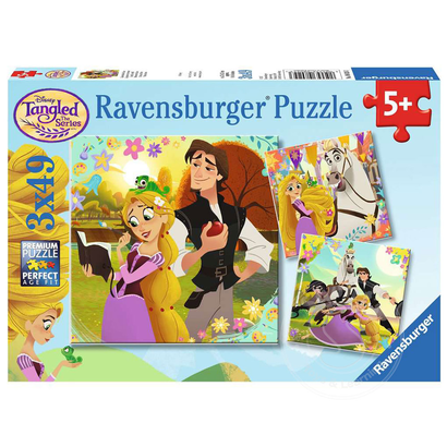 Ravensburger Ravensburger Disney Princess Tangled: Hair and Now! Puzzle 3 x 49pcs